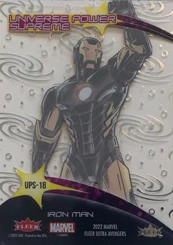 Iron Man back card image