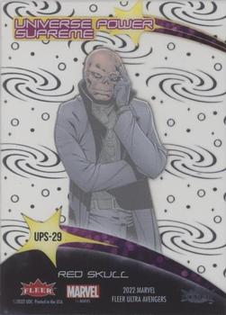 Red Skull back card image