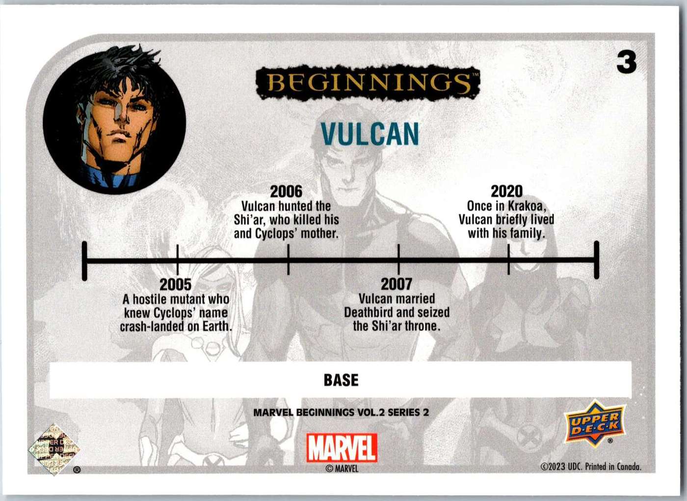 Vulcan back artwork