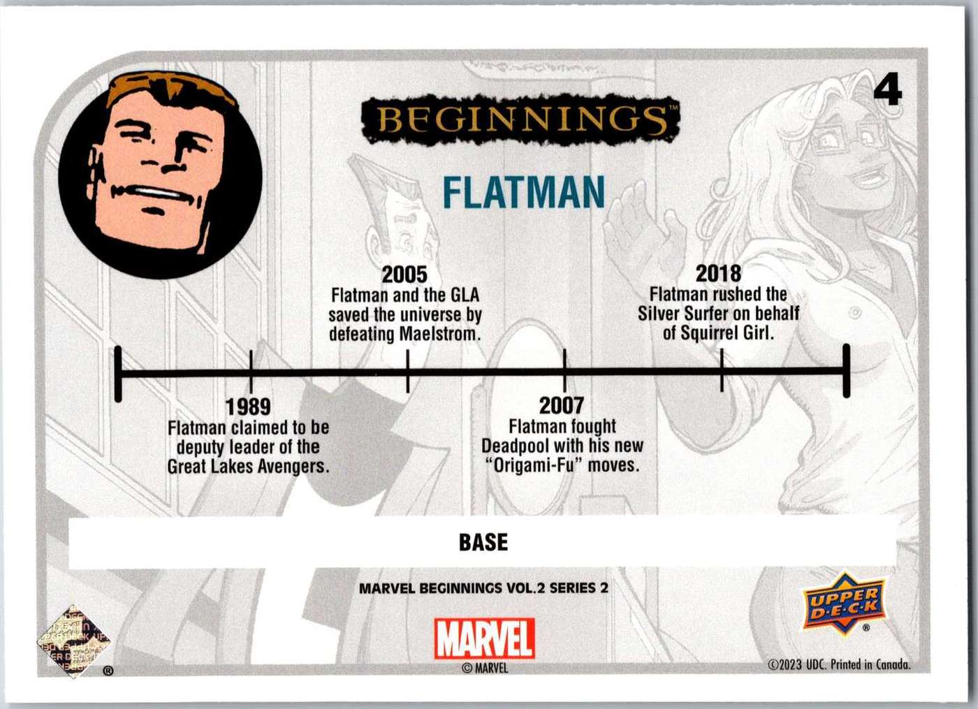 Flatman back artwork