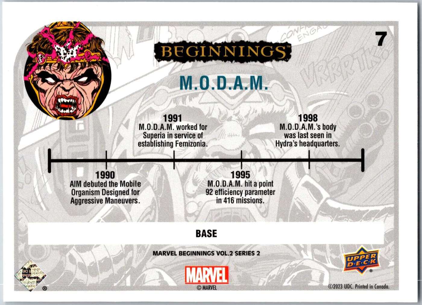 M.O.D.A.M. back artwork