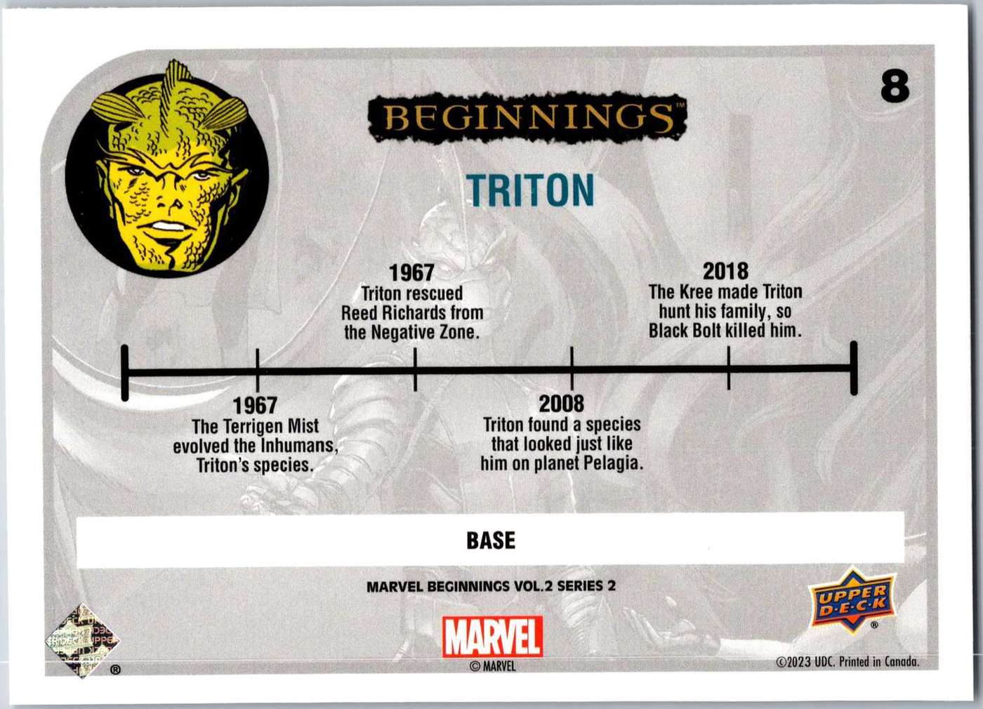 Triton back artwork