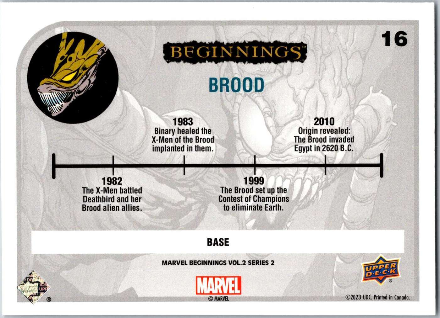 Brood back artwork