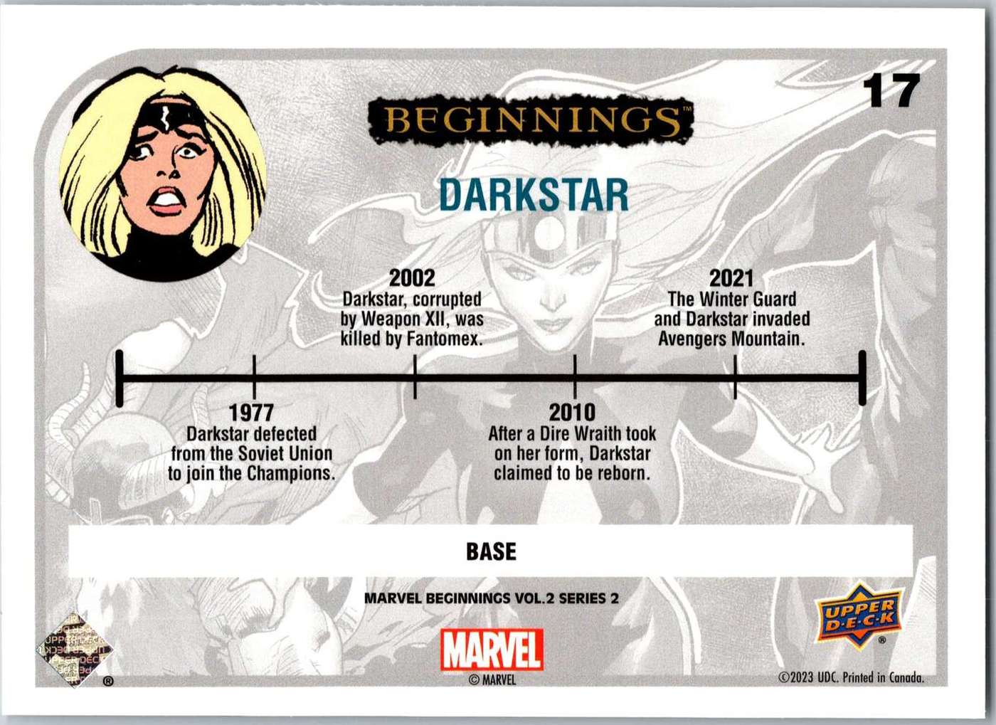 Darkstar back artwork