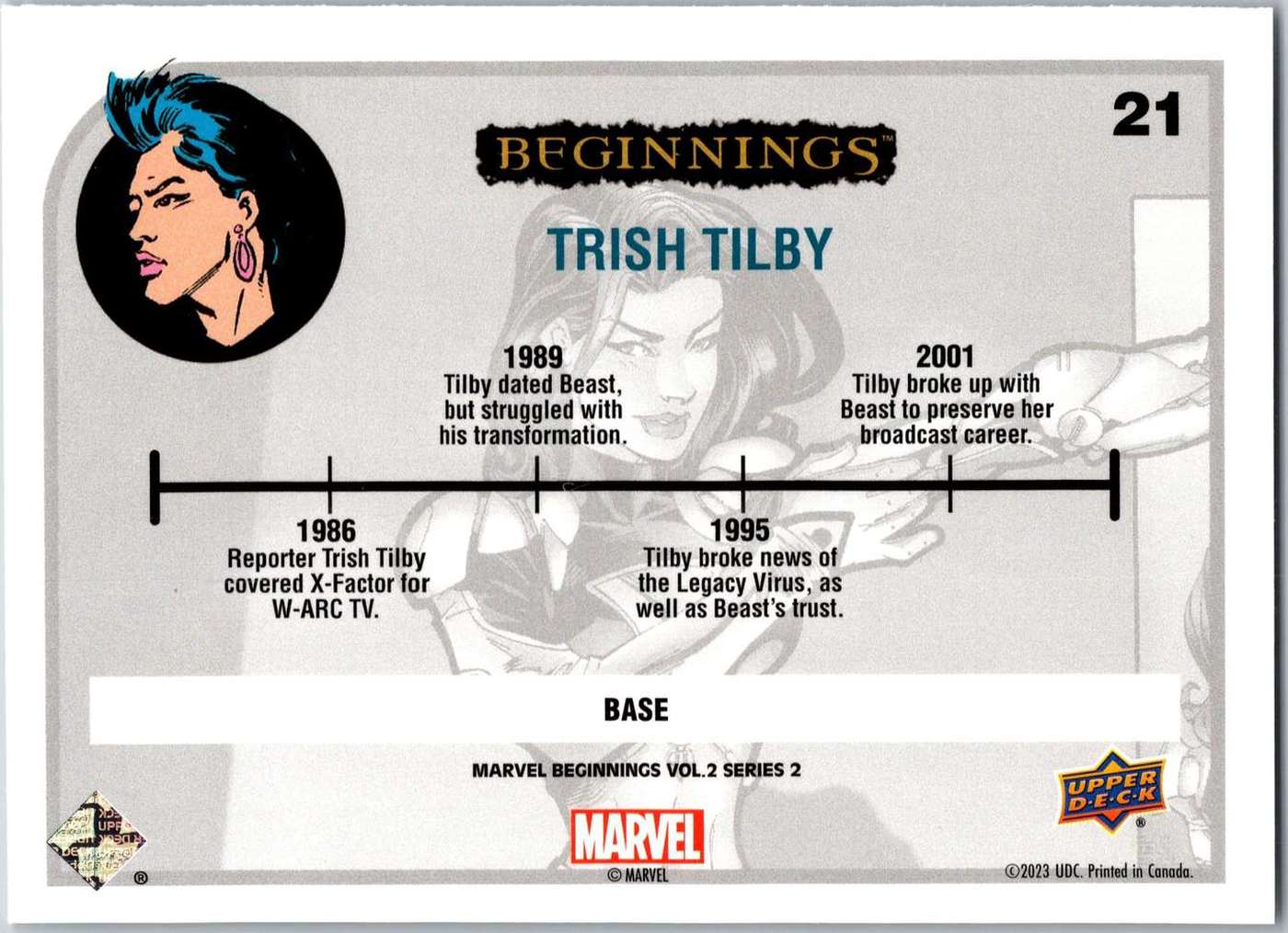 Trish Tilby back artwork