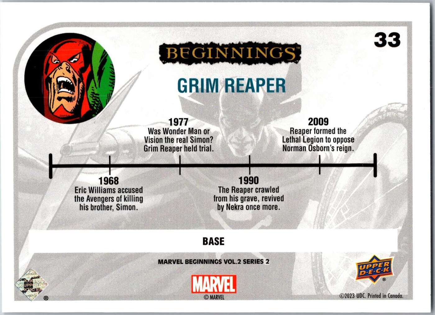 Grim Reaper back artwork