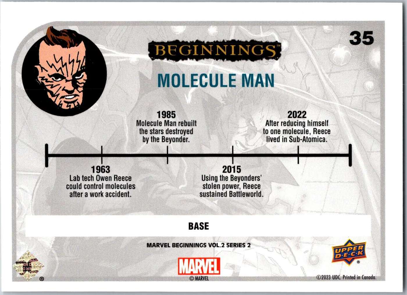 Molecule Man back artwork