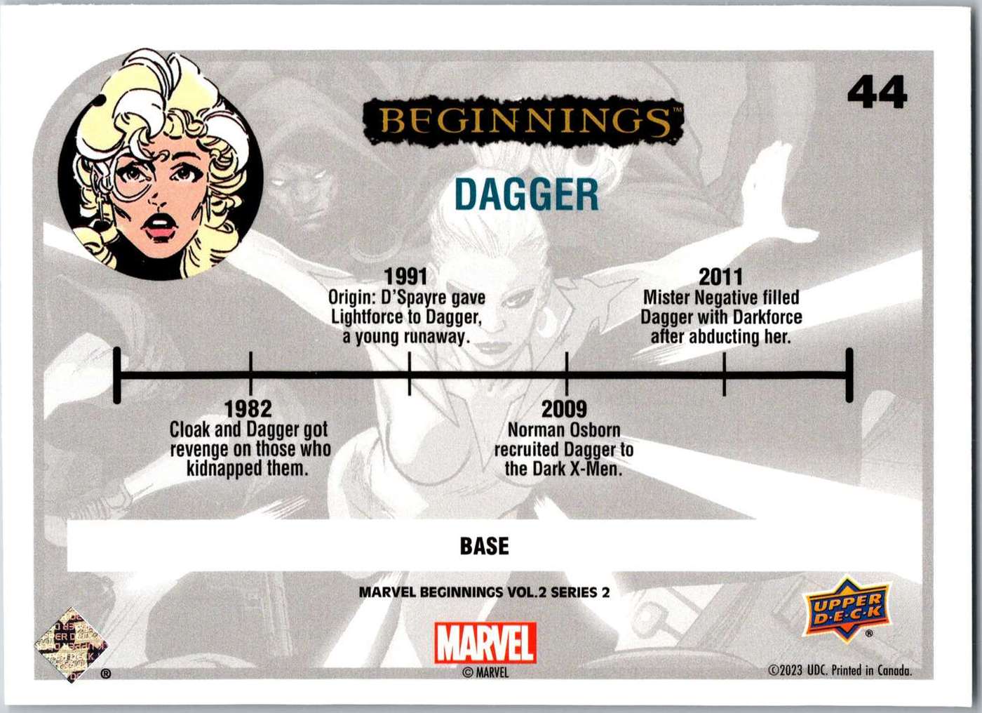 Dagger back card image