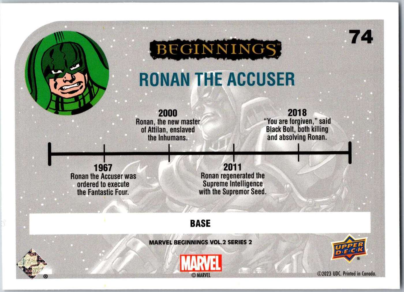 Ronan The Accuser back card image