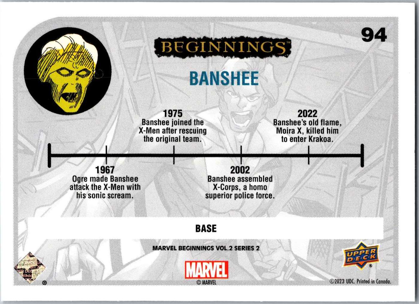 Banshee back card image