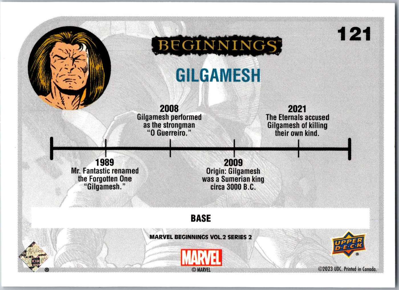 Gilgamesh back card image