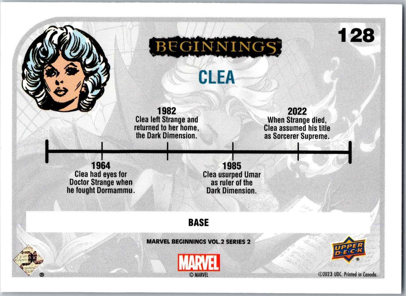 Clea back card image