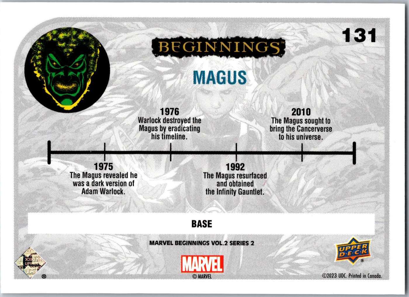 Magus back card image