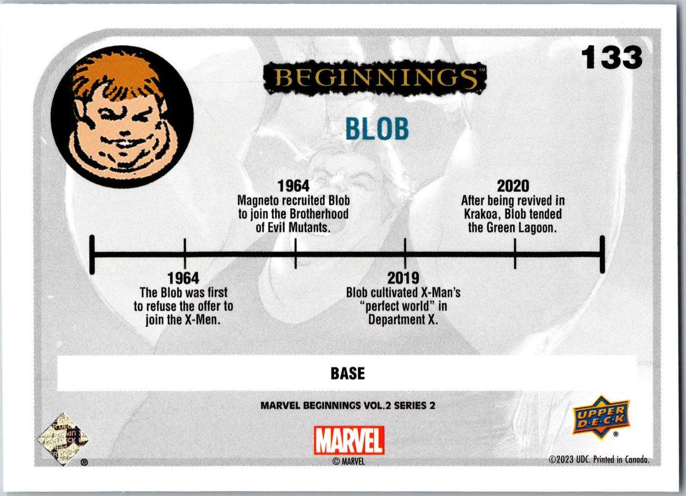 Blob back card image