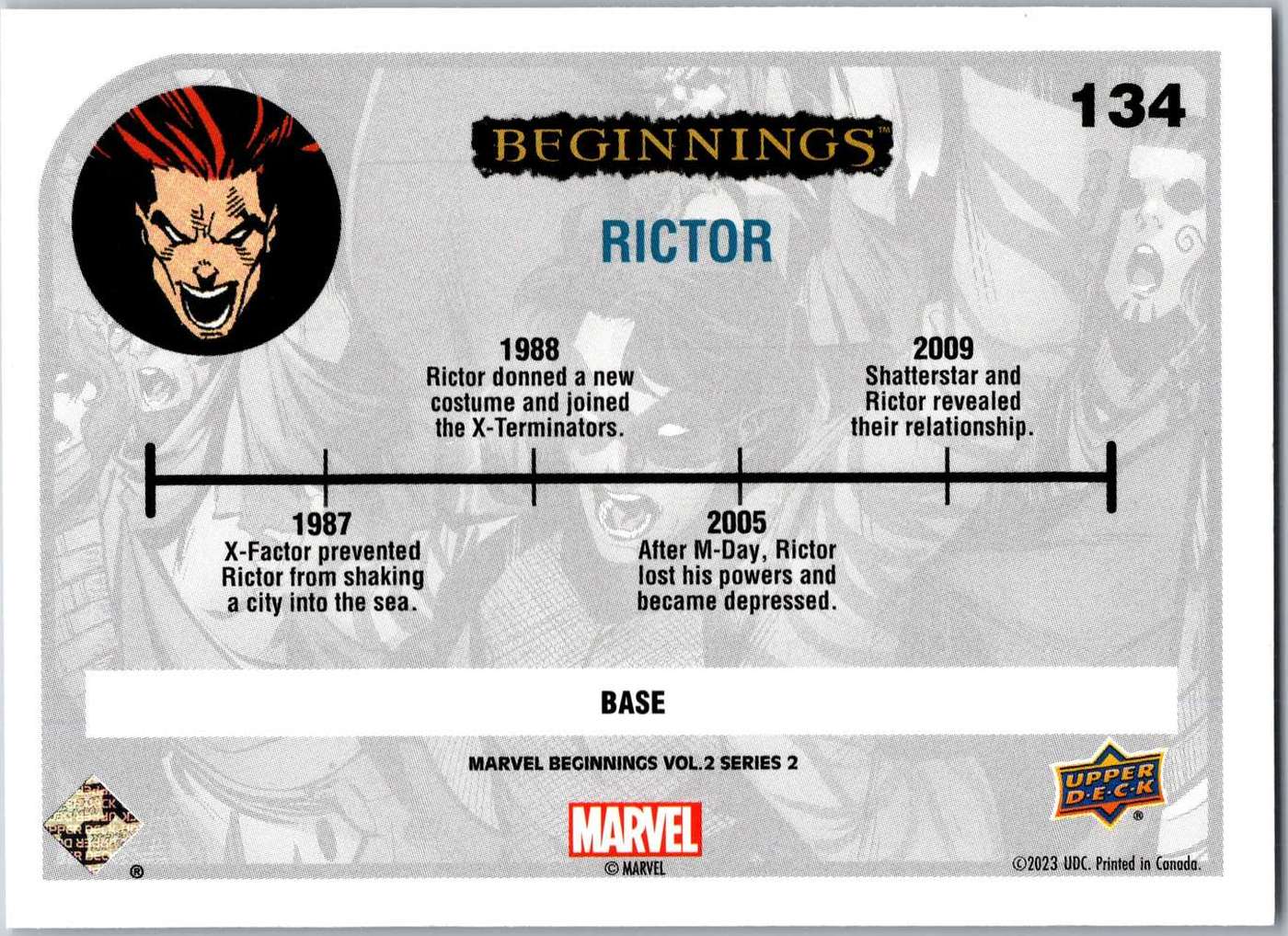 Rictor back card image