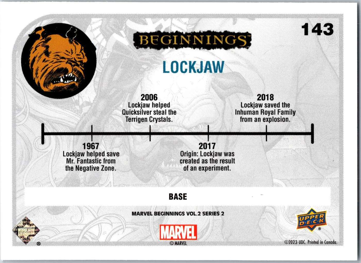 Lockjaw back card image