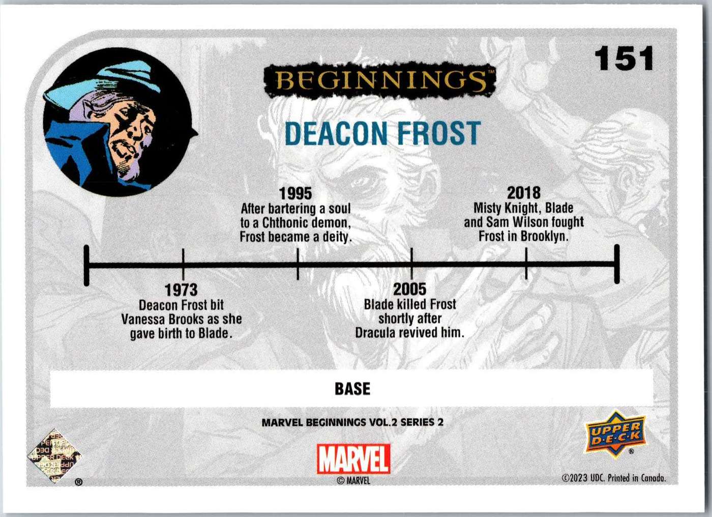 Deacon Frost back card image