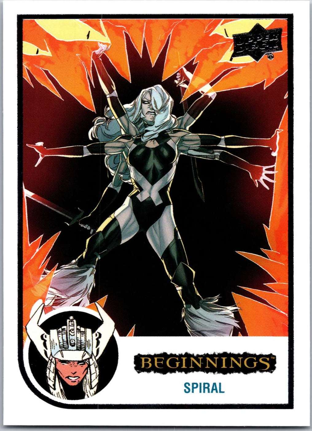 Spiral front card image