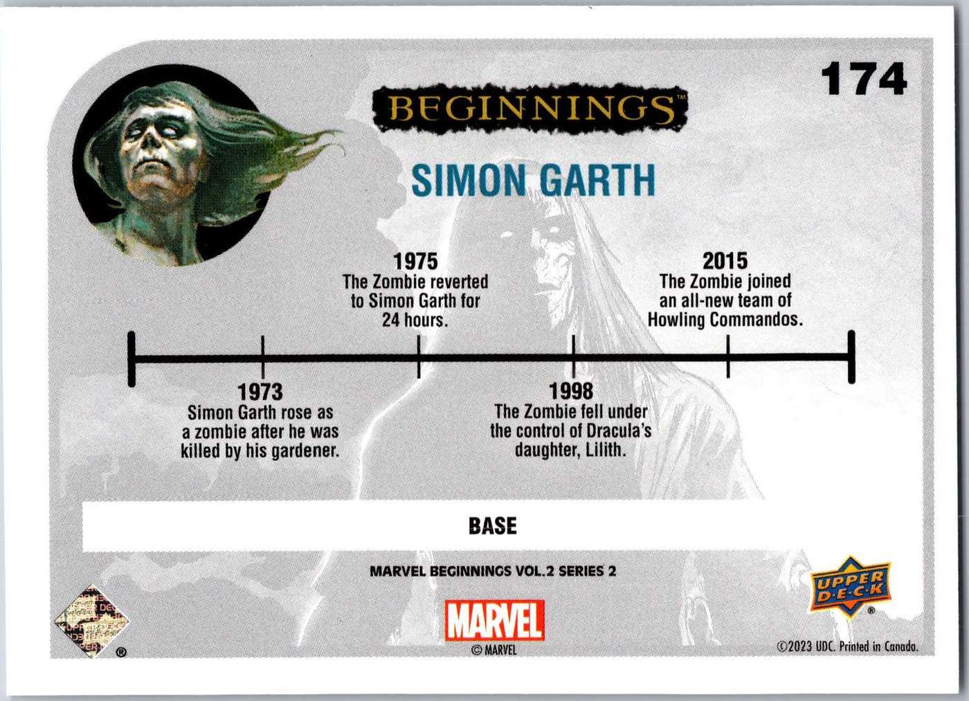 Simon Garth back card image