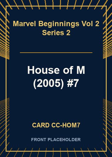 House of M (2005) #7 card thumbnail