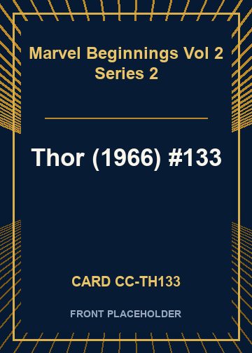 Thor (1966) #133 card thumbnail