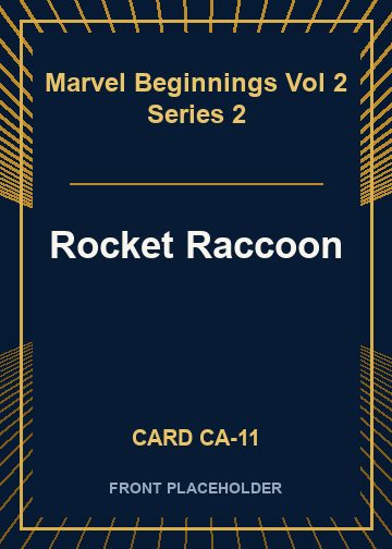 Rocket Raccoon card thumbnail