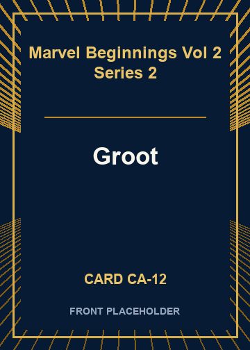 Groot front card image