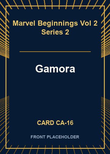 Gamora card thumbnail