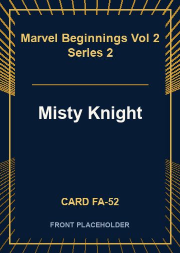 Misty Knight card thumbnail