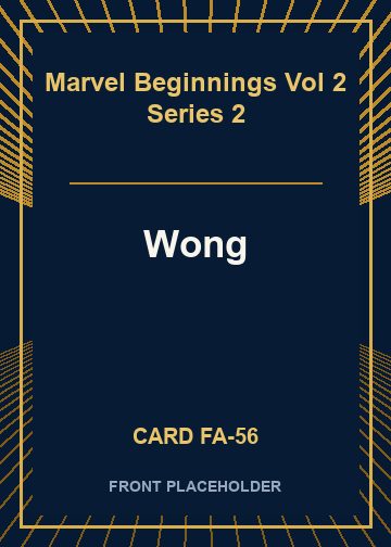 Wong card thumbnail