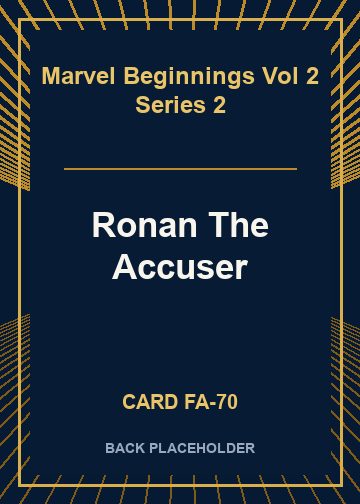 Ronan The Accuser back card image