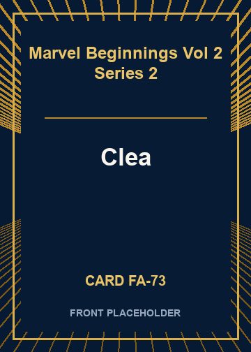 Clea card thumbnail