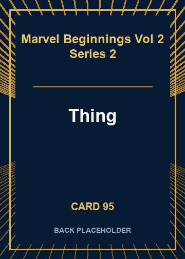 Thing back card image