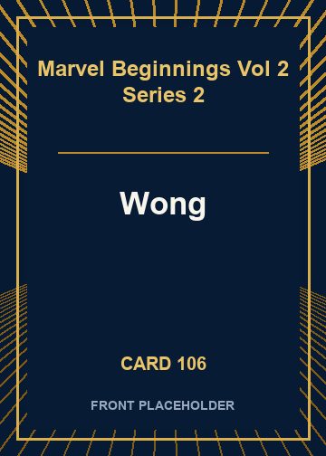 Wong card thumbnail