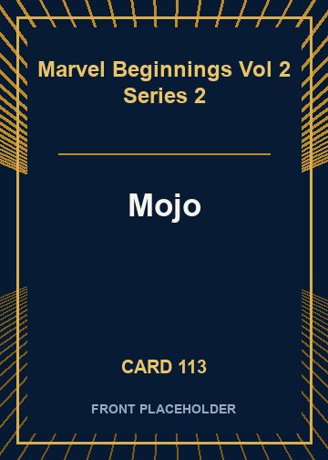 Mojo front card image