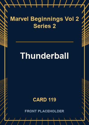 Thunderball front card image