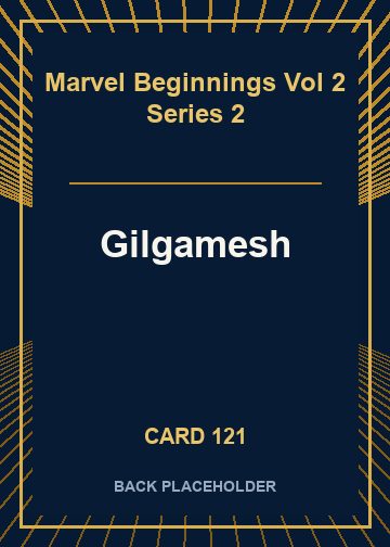 Gilgamesh back card image