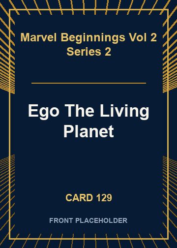 Ego The Living Planet card thumbnail