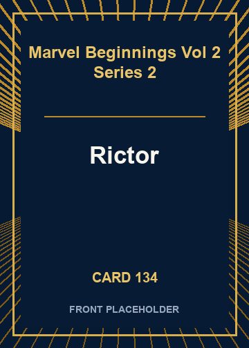 Rictor front card image