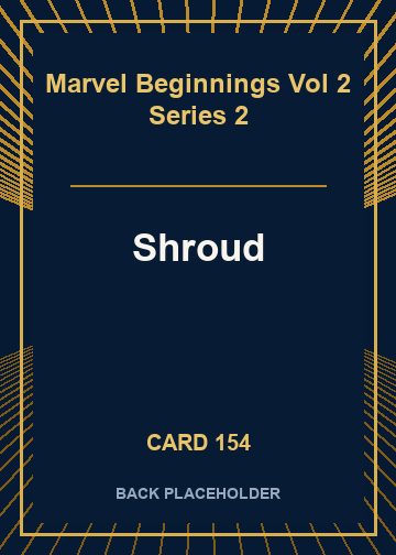 Shroud back card image
