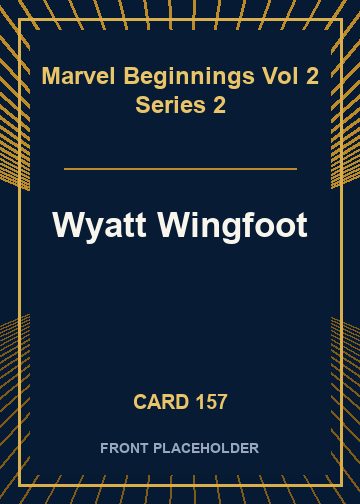 Wyatt Wingfoot card thumbnail