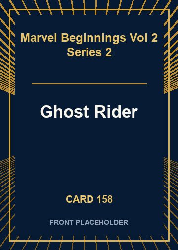 Ghost Rider front card image