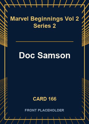 Doc Samson front card image