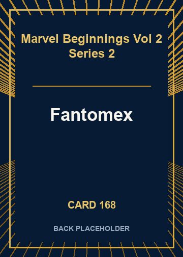 Fantomex back card image