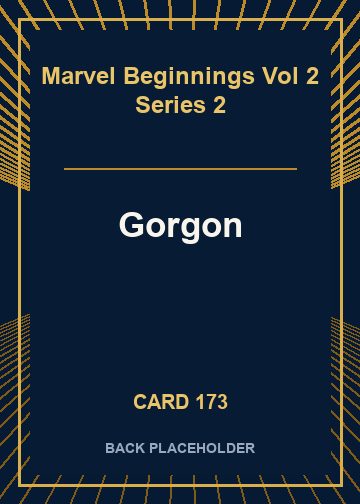 Gorgon back card image