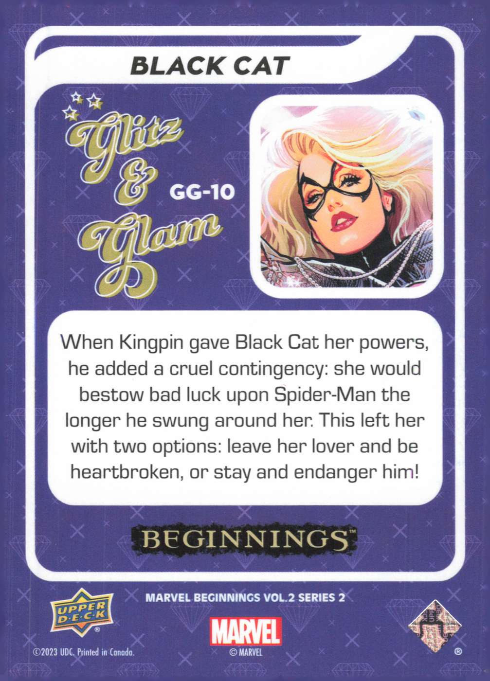 Black Cat back card image