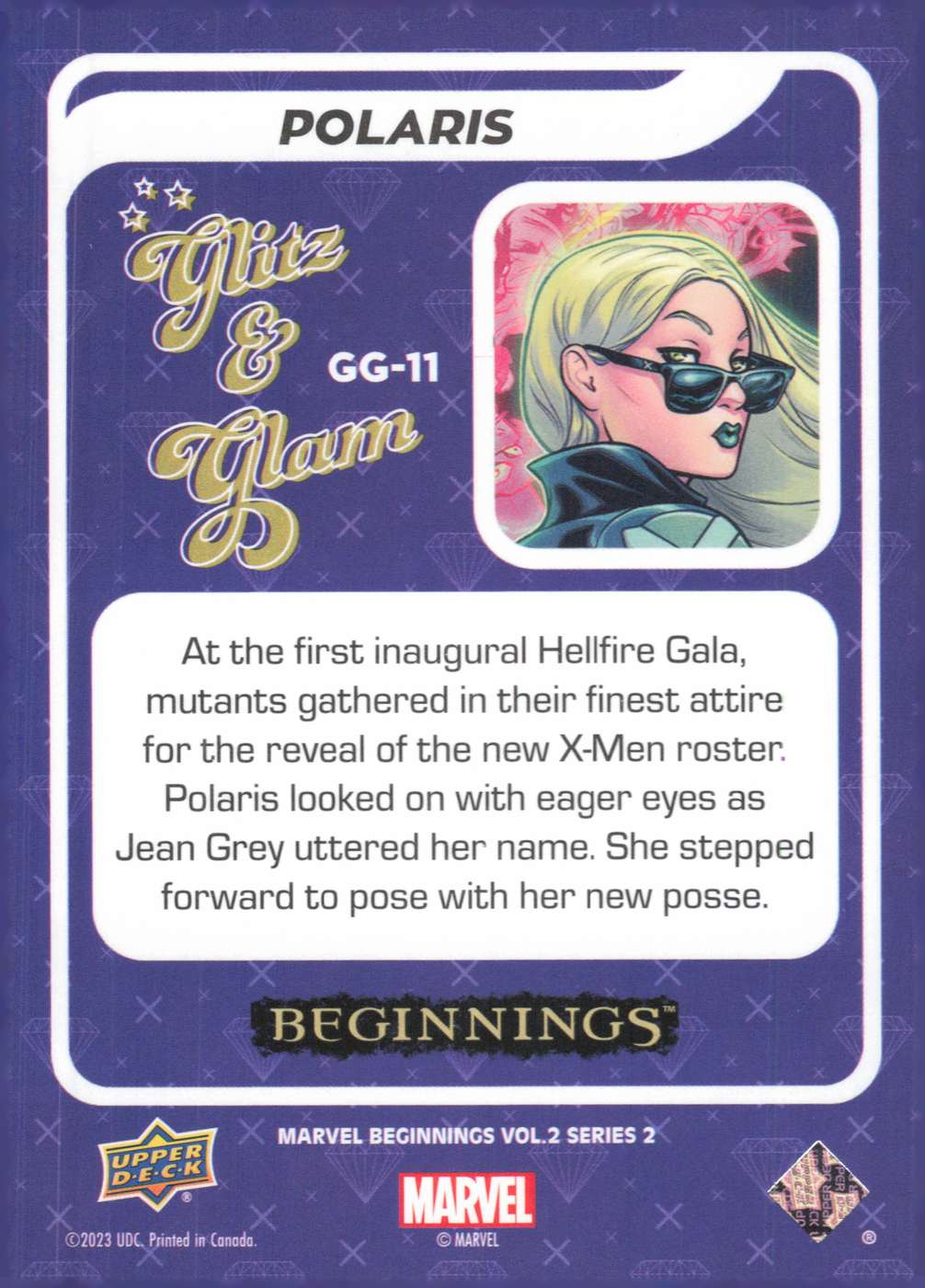 Polaris back card image