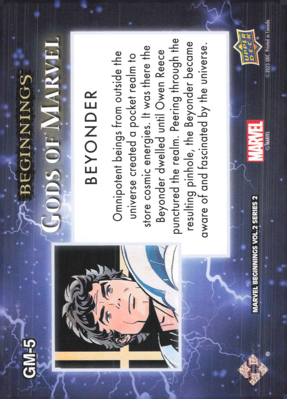 Beyonder back card image
