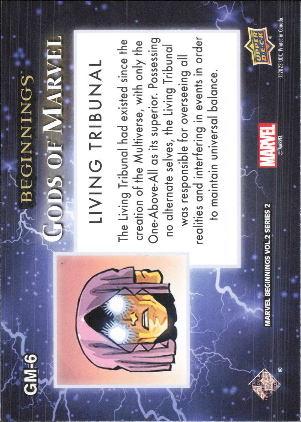 Living Tribunal back card image