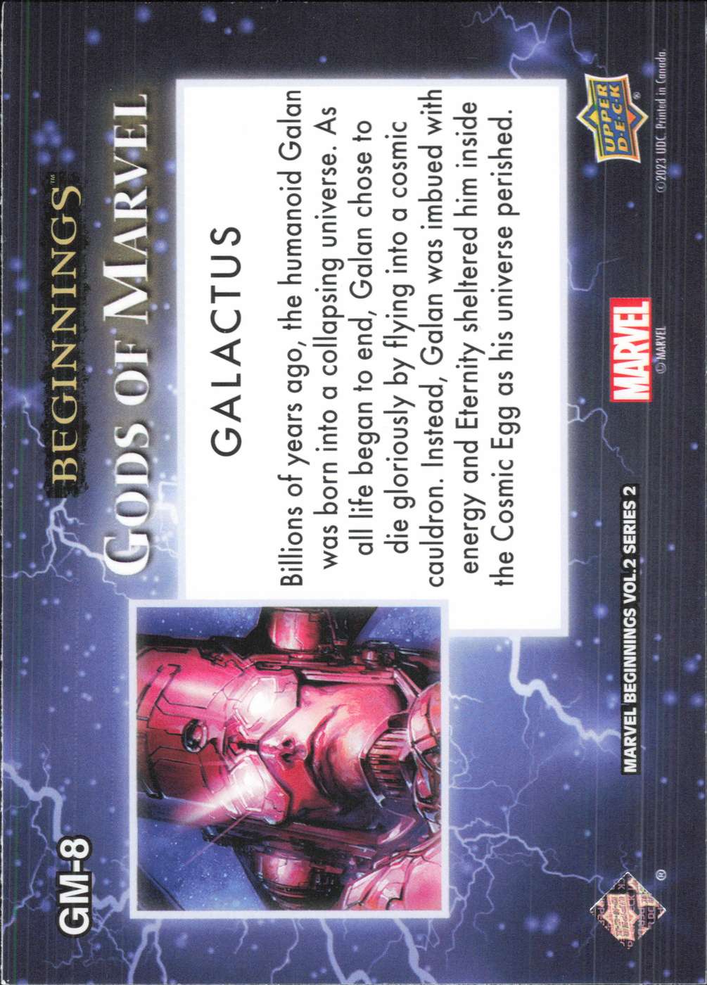 Galactus back card image